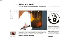 Desktop Screenshot of bierealamain.fr